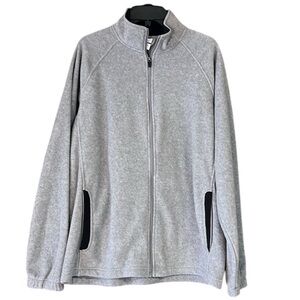 Starter Men’s Grey Zip Up Jacket Large (42/44)